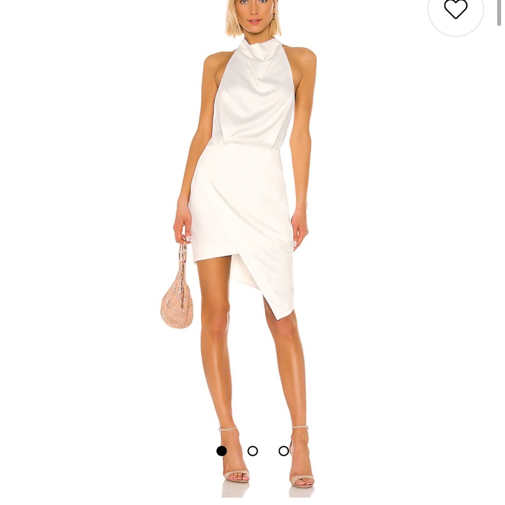 ELLIATT camo dress in white